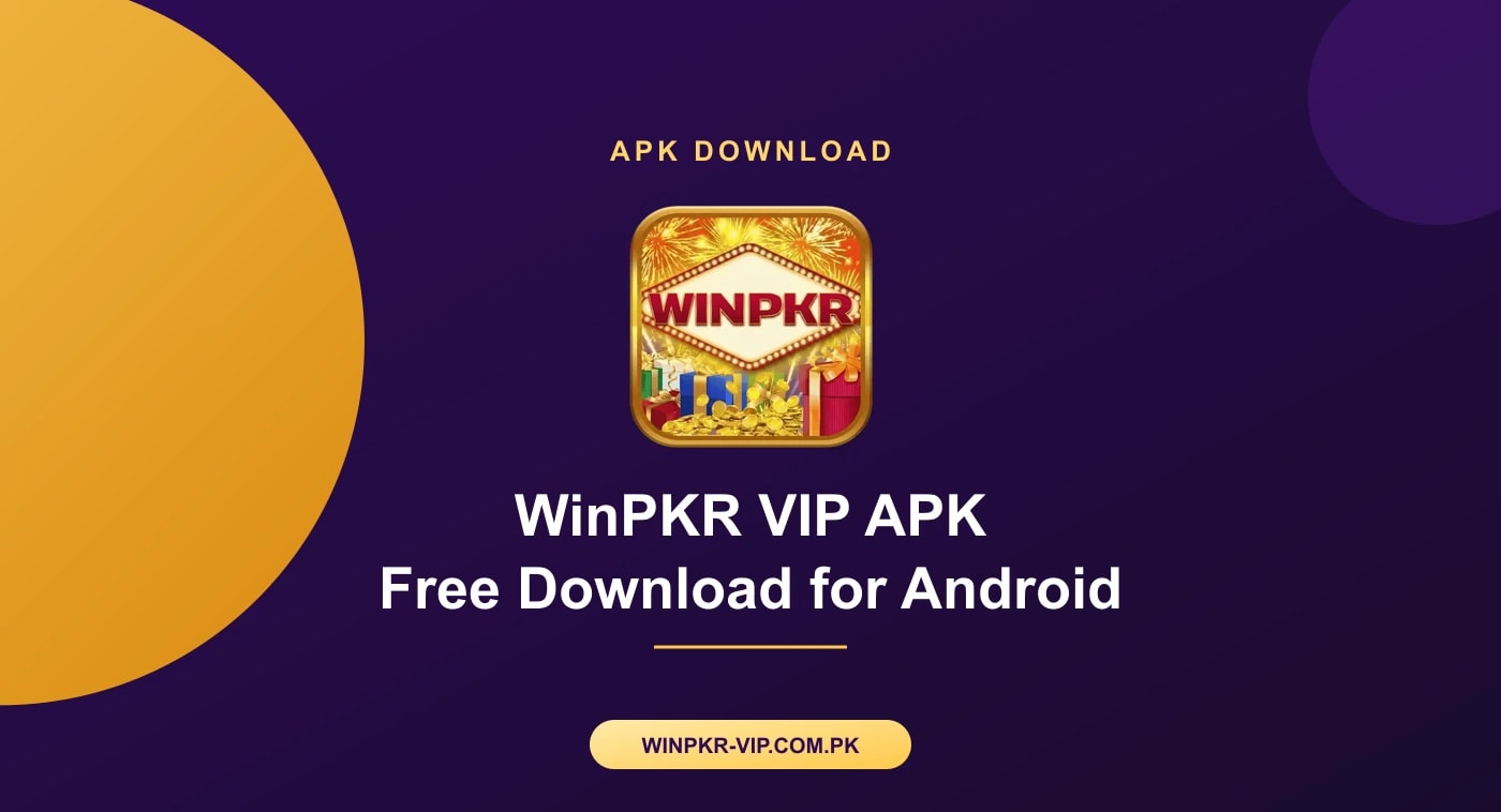 Android phone screen during a WinPKR VIP APK free download, ready to install